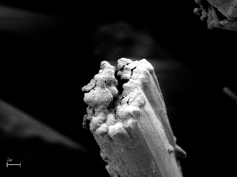 carbon-carbon fiber end